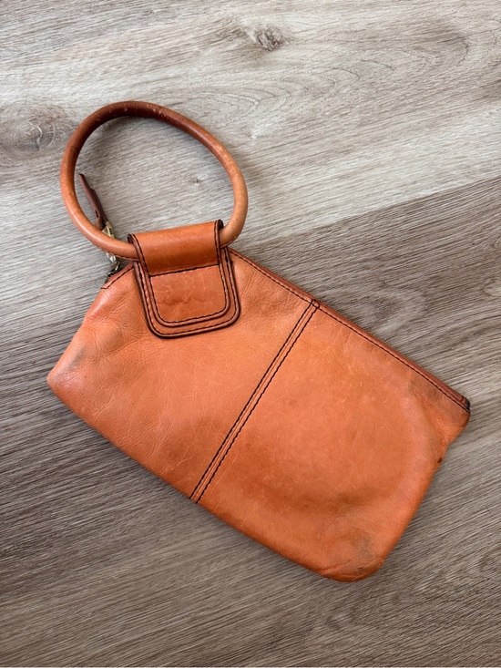 HOBO Handbags - Hobo Genuine Leather Wristlet Brown Ring